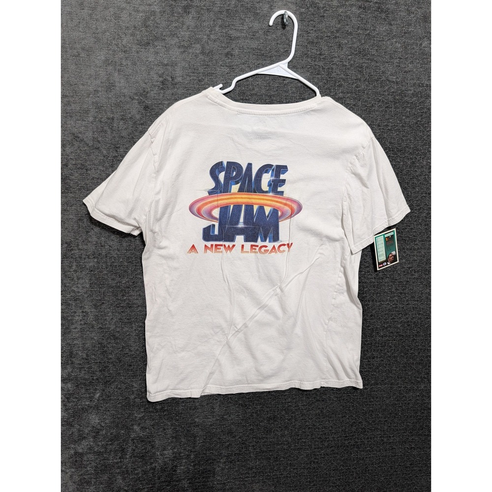 Elevenparis Space Jam A New Legacy Bugs Bunny Graphic T-Shirt White Mens XL